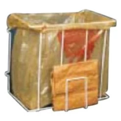 AP Products® - White Garbage Bag Basket