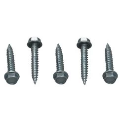 AP Products® - 8" X 1" Raw Unslotted Hex Washer Head Screws