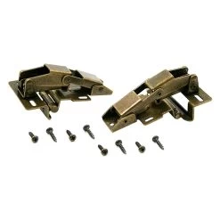 AP Products® - Brass English Adjustable Cabinet Door Hinges