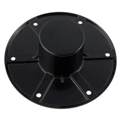 AP Products® 013-1112B - 2-1/4 Round Black Flush Mount Table Leg Base