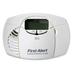 First Alert® - Battery White Carbon Monoxide Alarm With Digital Display -Rv Equipment 1039727 5