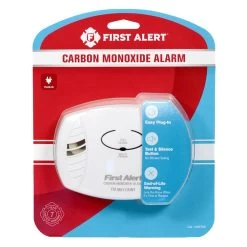 First Alert® - Basic™ Plug-in White Carbon Monoxide Alarm With Battery Backup -Rv Equipment 1039730 5