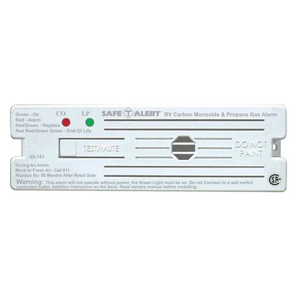 Safe-T-Alert® 35-741-WT - 35 Series™ White Surface Mount CO/LP Gas Alarm 3 Safe-T-Alert® 35-741-WT - 35 Series™ White Surface Mount CO/LP Gas Alarm