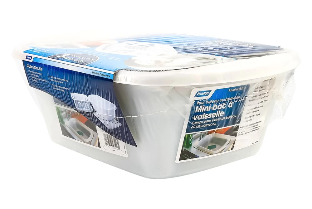 Camco® - Plastic Galley Sink Kit 5 Camco® - Plastic Galley Sink Kit - Image 3