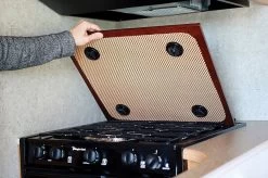 Camco® - Universal Bordeaux Silent Top With Flexible Cutting Mat -Rv Equipment 43526 3