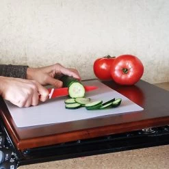 Camco® - Universal Bordeaux Silent Top With Flexible Cutting Mat -Rv Equipment 43526 4