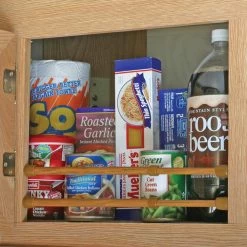 Camco® - 10" To 17" Oak Single Cupboard Bar Set -Rv Equipment 43833 2