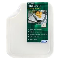 Camco® - White Plastic Sink Mate Cutting Board