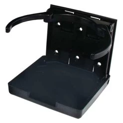 JR Products® 45619 - Black Plastic Adjustable Cup Holder