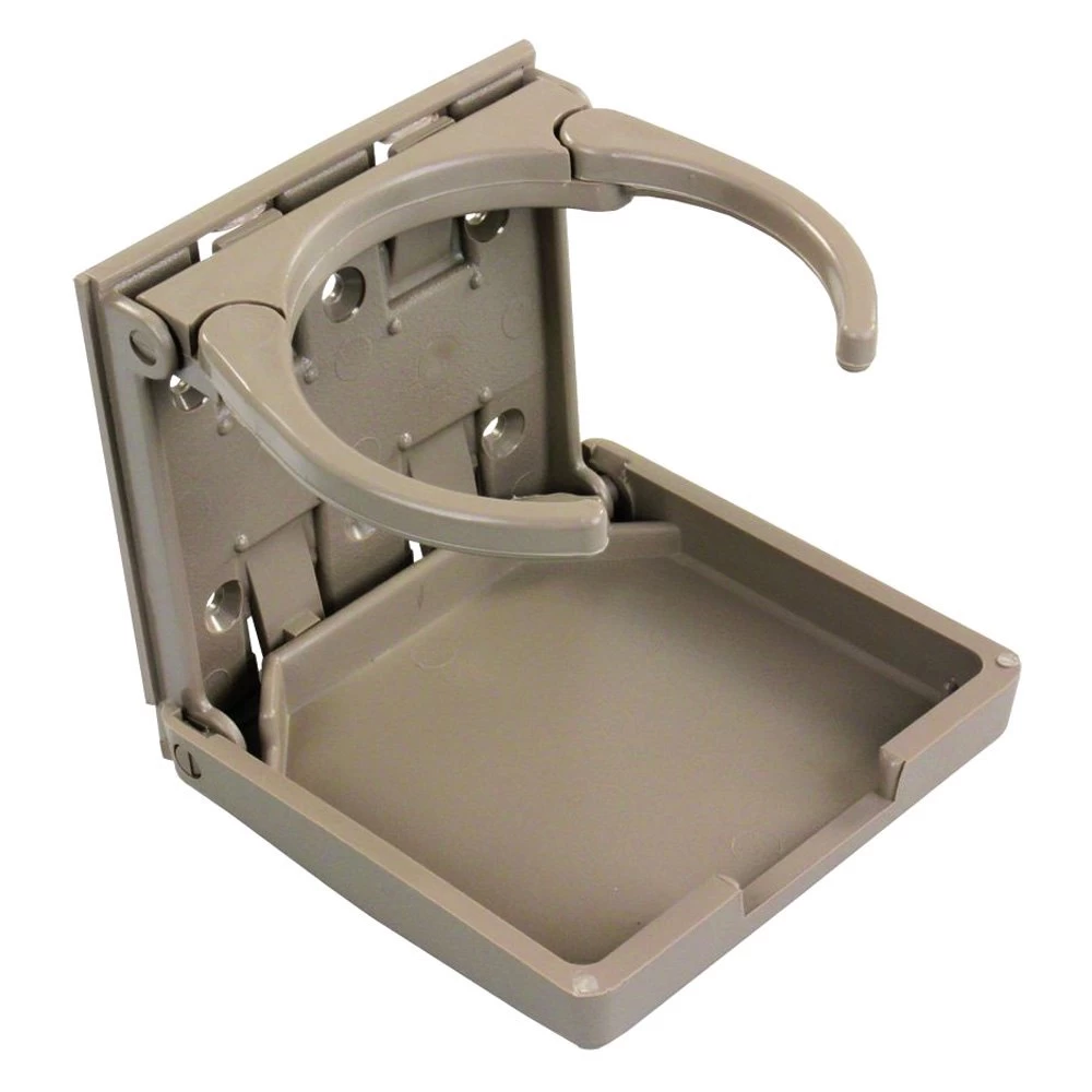 JR Products® 45623 - Tan Plastic Adjustable Cup Holder 3 JR Products® 45623 - Tan Plastic Adjustable Cup Holder