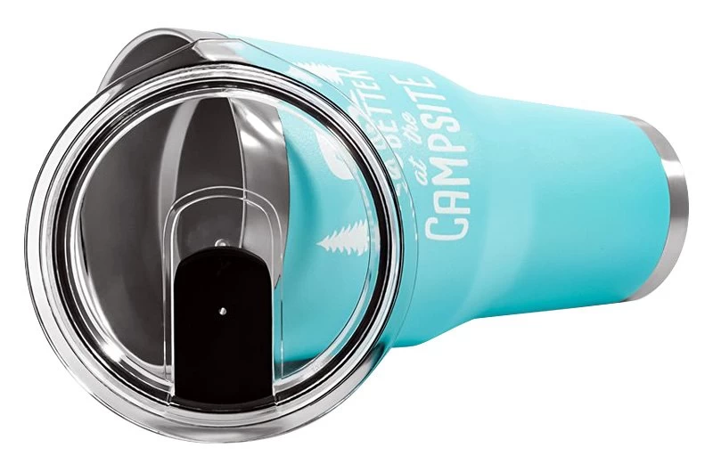 Camco® - "Life Is Better At The Campsite" 30 Oz. Stainless Steel Thermo Tumbler With "Life Is Better At The Campsite" Logo 4 Camco® - "Life Is Better At The Campsite" 30 Oz. Stainless Steel Thermo Tumbler With "Life Is Better At The Campsite" Logo - Image 3
