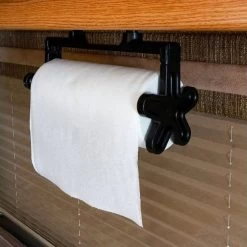 Camco® 57113 - Pop-A-Towel™ Black Plastic Paper Towel Holder & Carrier -Rv Equipment 57113 11
