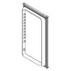 Norcold® 634075 - Refrigerator Door For Norcold™ 1200 Models -Rv Equipment 634075
