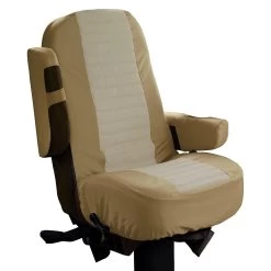 Classic Accessories® - OverDrive™ Tan RV Captain Seat Cover -Rv Equipment 80 112 012401 00 3