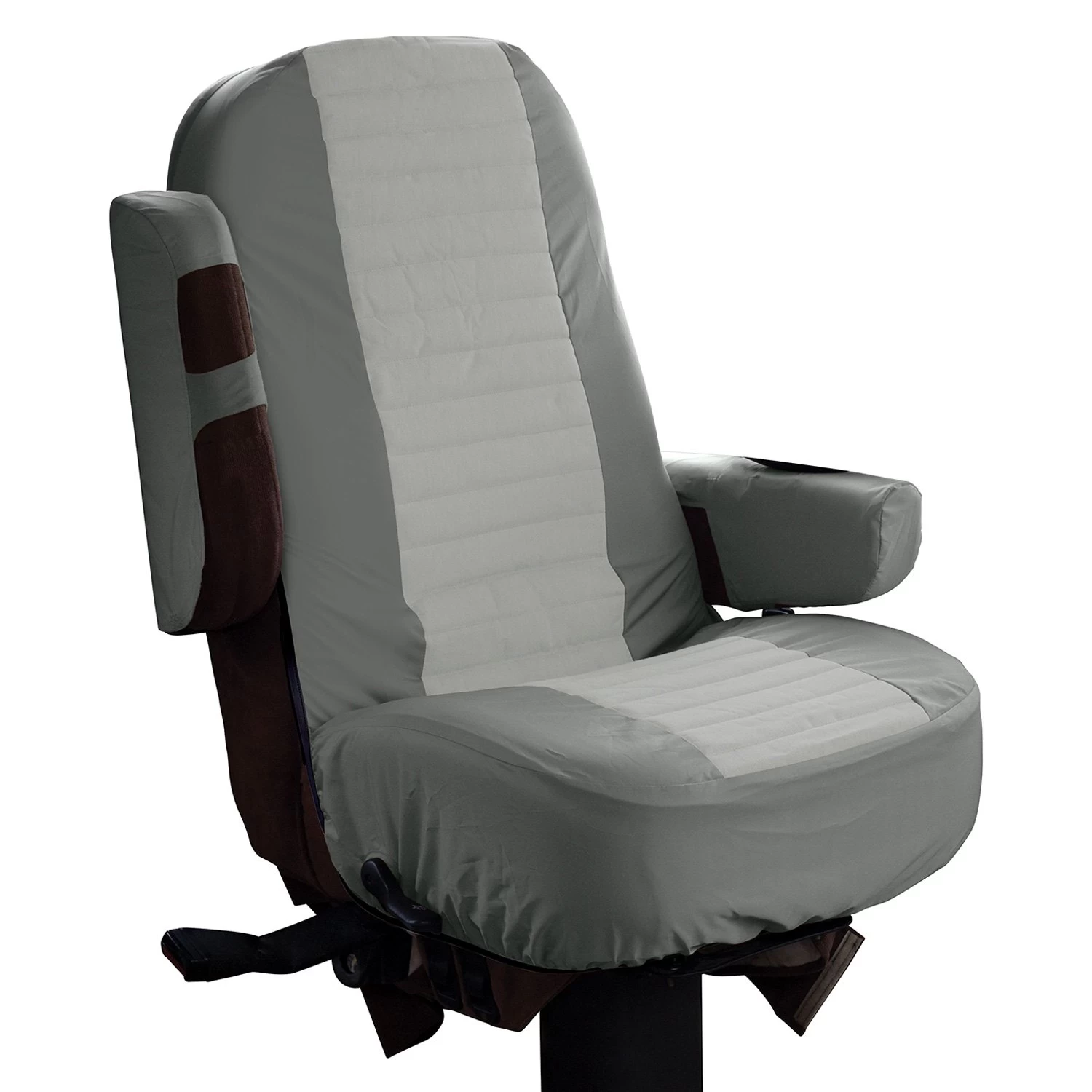 Classic Accessories® - OverDrive™ Gray RV Captain Seat Covers 4 Classic Accessories® - OverDrive™ Gray RV Captain Seat Covers - Image 2