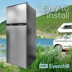 Way Interglobal® BCD280WEV804H-6/LHH - Everchill™ 11 Cu Ft 2 Doors Left Hand RV Refrigerator -Rv Equipment bcd280wev804h 6 lhh 8