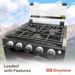 Way Interglobal® - Greystone™ RV Gas Cooking Range -Rv Equipment cf rv17 9
