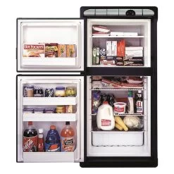 Norcold® EV0061L - EV Series 7 Cu Ft Left Hand AC/DC Built-In Double Door RV Refrigerator & Freezer (without Door Panel)