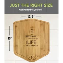Trailersphere® GCCBS04 - Bamboo Cutting Board -Rv Equipment gccbs04 2