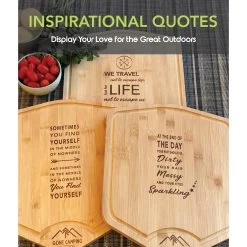 Trailersphere® GCCBS04 - Bamboo Cutting Board -Rv Equipment gccbs04 3