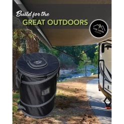 Trailersphere® - 2-In-1 Collapsible Bin Trash Can -Rv Equipment gctb01 13