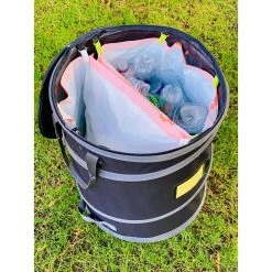 Trailersphere® - 2-In-1 Collapsible Bin Trash Can -Rv Equipment gctb01 9