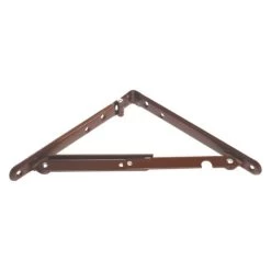 RV Designer® - 8" X 8" Black Folding Shelf Brackets