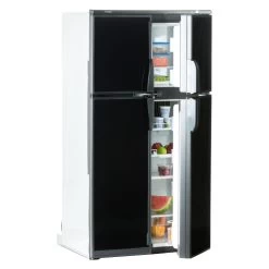 Dometic RV® 9108841683 - Elite 2+2™ RM1350 13.5 Cu Ft Stainless Steel AC/DC Built-In Four Door RV Refrigerator & Freezer